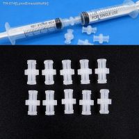 ▦☁☾ 10Pcs 4mm Female To Female Coupler Luer Syringe Connector Plastic Transparent For Pneumatic Parts