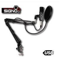 BESTSELLER อุปกรณ์คอม RAM SIGNO USB Condenser Sound Recording รุ่น MP-704 (ไมค์โครโฟน) อุปกรณ์ต่อพ่วง ไอทีครบวงจร