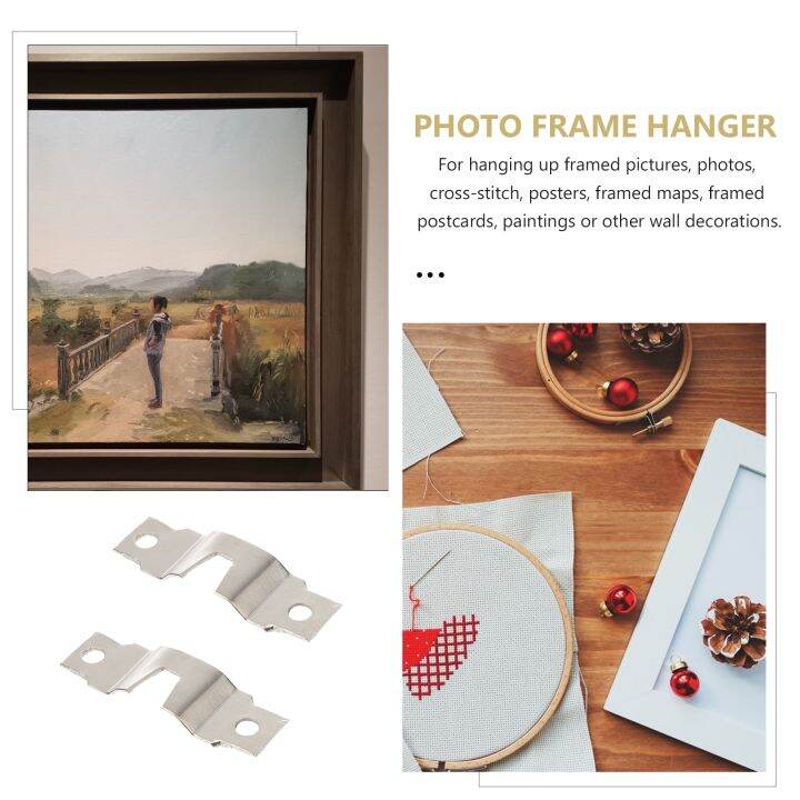 50-pcs-canvas-pictures-album-wall-hanger-picture-frame-hooks-oil-painting-frame-sawtooth-picture-hangers-picture-frames-hangers