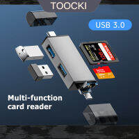 3.0การ์ดรีดเดอร์ USB อเนกประสงค์ Toocki,เครื่องอ่านการ์ดเอสดีทีเอฟสำหรับคอมพิวเตอร์โทรศัพท์มือถือคอมพิวเตอร์