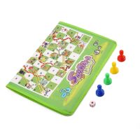 Non-Woven Snake Ladder Board Game For Kids  Portable Fun Board Game  Stimulate ChildrenS Interest Family And Party Games Board Games