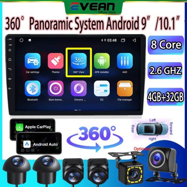 【Wireless Carplay 8core 2.6Ghz】4GB+32GB 9inch 10 inch Android Player