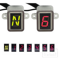 Super 6 Speed Display Universal Digital Off-Road รถจักรยานยนต์ Motocross Light Neutral Gear Indicator Display