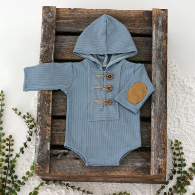 ﺴ㍿ jiozpdn055186 Romper retro para bebê recém-nascido Fotografia Props Little Gentleman Outfit Vestuário Acessórios