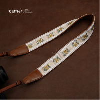 Cam-In Embroidery Series Universal SLR สายคล้องกล้องดิจิตอล Micro Single Photography Strap Cam7532