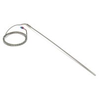 New Product FTARP08 K Type 2M Metal Screening Cable 400Mm 316L Flexible Probe Thermocouple Temperature Sensor