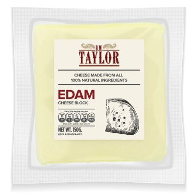 Premium import🔸( x 1) Taylor Natural Cheese Block. เนเชอรัล ชีสบล็อค ตราเทลเล่อร์ Edam [TL06]