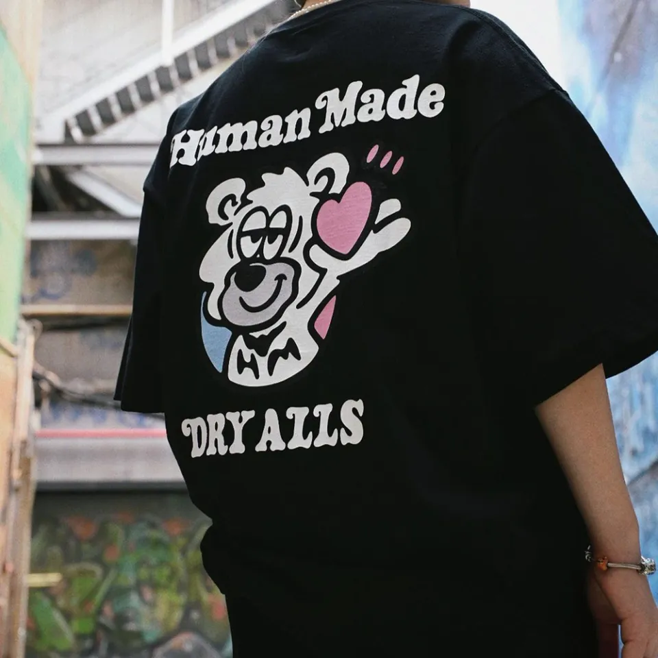 Human Made Logo T-shirt in Black for Men