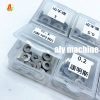 ALYMACHINE 500ชิ้น3X7.2/4X9mm หนา0.1/0/2/0/3/0/5/1มม. ปะเก็นตัวทำความสะอาดปรับหัวฉีดเครื่องวัดความดันดีเซลสำหรับ Cummins STR AOWEI