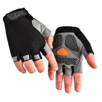 HOT Cycling Anti-slip Anti-sweat Men Women Half Finger Gloves Breathable Anti-shock Sports Gloves Bike Bicycle Glove