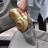 ❆ Newest 4-in-1 Multi-Function Wet Dry Dual Use Car Vacuum Cleaner Portable Tire Inflator Pump with LED Light