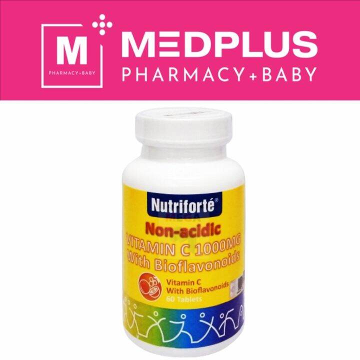 Nutriforte Nonacidic Vitamin C 1000mg 60s Lazada