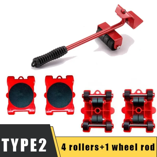 Heavy Duty Furniture Lifter Transport Tool Furniture Mover Set 4 Move