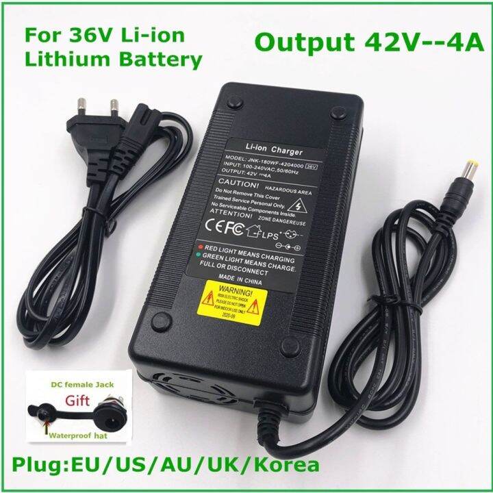 Zhongguan Digital 42v 4a Smart Battery Charger For 10series 36v 37v Li Ion E Bike Electric 6960