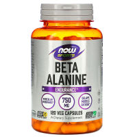 NOW Foods Sports Beta-Alanine Endurance 750 mg 120 Veg Capsules