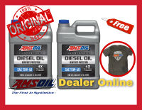 Amsoil Heavy Duty Diesel Oil 4X SAE 15w-40 น้ำมันเครื่องดีเซล สังเคราะห์แท้100%