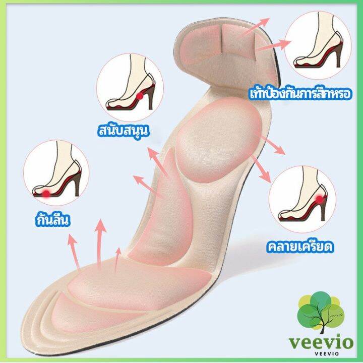 veevio-แผ่นพื้นรองเท้านิ่ม-ดูดซับเหงื่อดี-พื้นรองเท้าโฟม-7d-2-in-1-ใช้ได้ทั้งรองเท้าคัชชูผู้ชาย-ผู้หญิง-insole