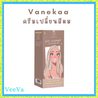 Vanekaa Hair Colorant สี Ash Blonde ครีมเปลี่ยนสีผม วานิก้า แฮร์ คัลเลอร์แรนท์ ปริมาณ 100 ml. / 1กล่อง