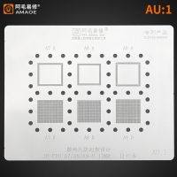 Amaoe แผ่นฉลุ Au4 Au2 Au1 Au3 Bga สำหรับ Iphone A7 A8 A9 A10 A11 A12 A13 A14 Cpu ชิป Ic Mesh ดีบุกโรงงาน