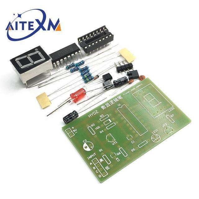 yf-led-pcb-digital-display-logic-pen-electronic-kit-high-and-low-level-test-circuit-soldering-practice-board-arduino