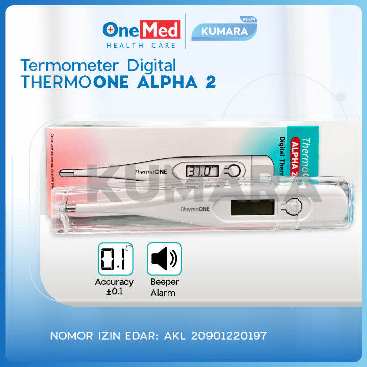 Onemed Termometer Digital Thermoone Alpha 2 Lazada Indonesia