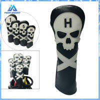 Moon ROCKET หมวกกอล์ฟ Cover Club Headcover เครื่องป้องกันนักกอล์ฟอุปกรณ์