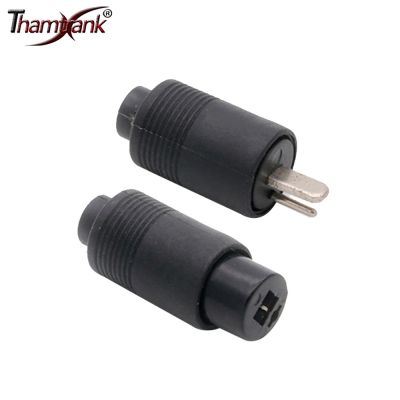 10pcs 2Pin DIN Male Female Speaker Plug 2-Pin Plug Hifi Loudspeaker Solder Cable Connector