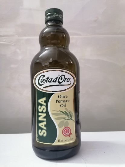 1 lít sansa dầu ô liu tinh chế italia costad oro olive pomace oil halal - ảnh sản phẩm 1