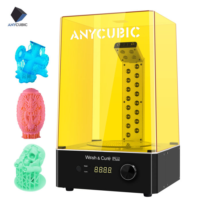 ANYCUBIC Wash and Cure 3 Plus Lighting-Cure for LCD Resin 3D Printer  Big-Size