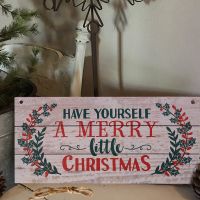 1pc Wooden Door Hanging Sign Christmas Tree Ornament Merry Christmas Decoration For Home Xmas Pendant Navidad Gift New Year 2021