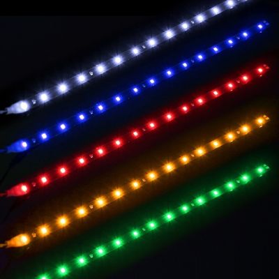 【CC】 Car Strip Styling Ambient 30CM 15 SMD Lamp Atmosphere Tape