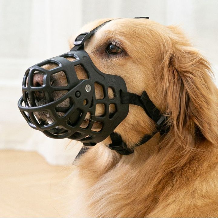 anti-biting-สบายปลอดภัย-breathable-สุนัขซิลิโคนอุปกรณ์เสริมสุนัขขนาดใหญ่ปากกลางแจ้ง-muzzle-ขนาดกลางสำหรับอุปกรณ์