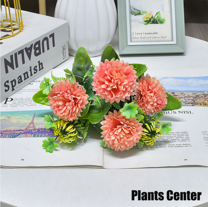 plants-center-สินค้าพร้อมส่ง-p016-ดอกไม้ปลอม-ดอกเบญจมาศ5สี-เป็นพร็อพถ่ายรูป-ตกแต่งบ้าน-ร้านค้า-คาเฟ่-ออฟฟิศ