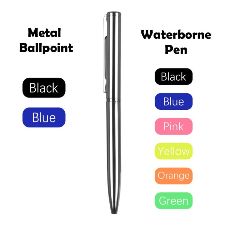 8jia8hao-1pc-โรงเรียนสำนักงาน-แฟชั่น-เครื่องมือเขียน-ของขวัญ-มินิ-เครื่องเขียน-ปากกาน้ำ-ปากกาลูกลื่นโลหะ-อุปกรณ์เครื่องเขียน