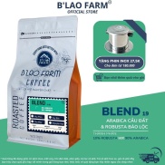 Cà phê rang xay nguyên chất Blend 10% Robusta và 90% Arabica B lao Farm