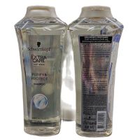 ส่งไว!!!  Schwarzkopf Extra Care Purify &amp; Protect Shampoo 400ml ชวาร์สคอฟ เอ็กซ์ตร้า แคร์ เพียวริฟาย &amp; โพรเท็ค แชมพู400มล.แท้ 100%