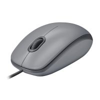 M111 Logitech/M110แบบมีสาย M100R เมาส์ปิดเสียง/อัปเกรด M90สำนักงานบ้านเกมโน้ตบุ๊คโต๊ะ