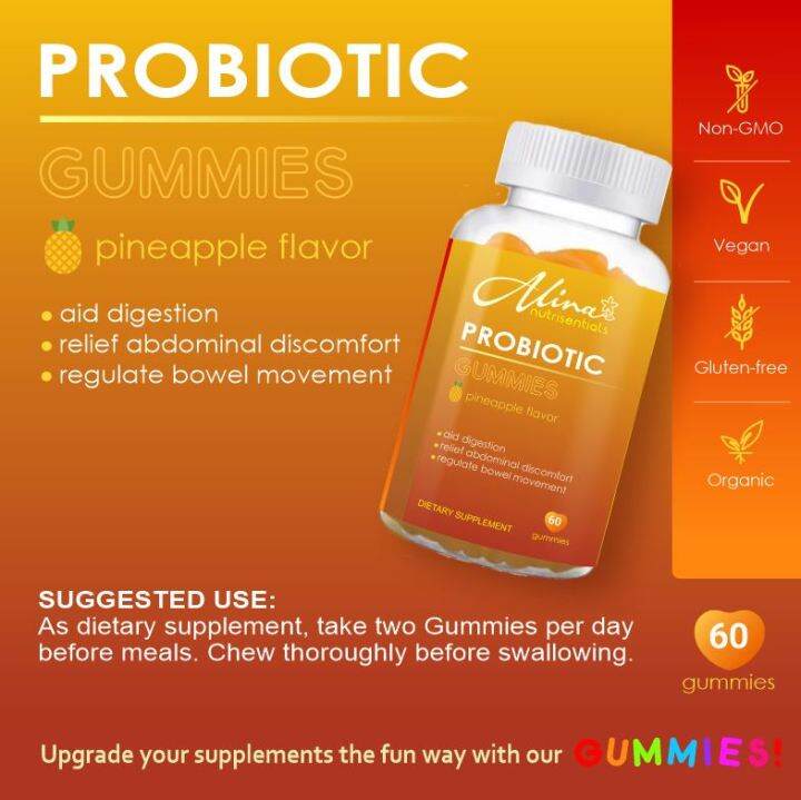 Probiotic 10 Billion CFU Gummies Lazada PH