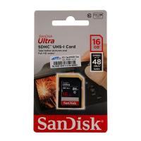 Sandisk เมมโมรี่การ์ด SD Card 16GB Class10 Ultra (48MB/s.)