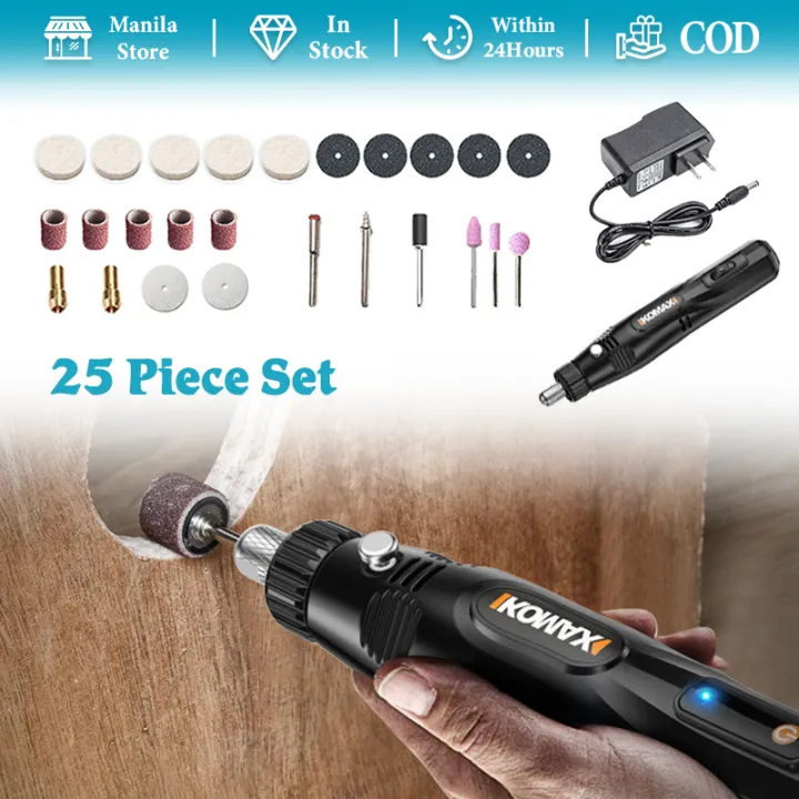 12V Mini Drill Rotary Tool Engraving Tool for Drilling, Carving