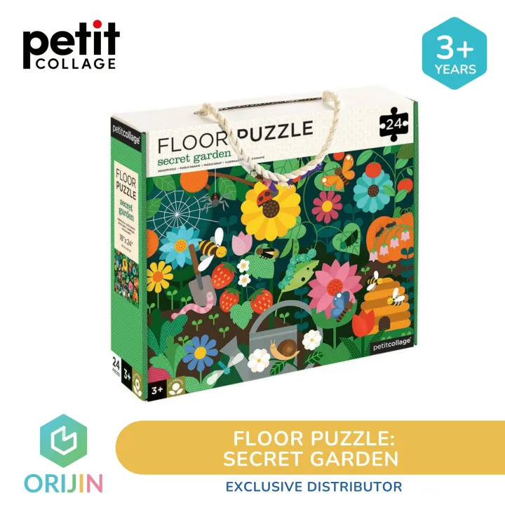 Petit Collage Floor Puzzle Secret Garden Lazada PH