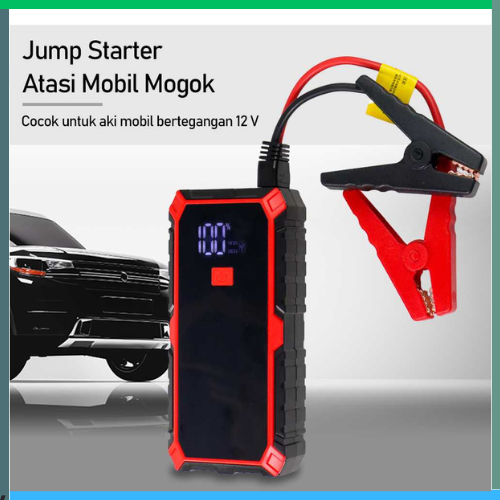 COD JXIANG POWER Jump Starter Power Bank Jumper Senter USB 12V 20000mAh ...