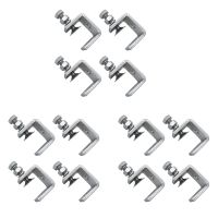 12PCS 16-25mm Heavy Duty Woodworking Clamp Set 304 Stainless Steel C Clamp Clamp Tools for Welding/Carpenter