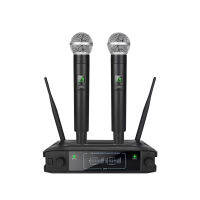 SHURE SLXD8 UHF ไมโครโฟนความถี่ไมโครโฟนไร้สายแบบมืออาชีพ,ไมค์โลหะ Karaok Mikrofon ไมค์สำหรับร้องเพลงรับจากระยะไกล100เมตรนำเข้าไมโครโฟนแกนคุณภาพเสียงที่คมชัดสูง