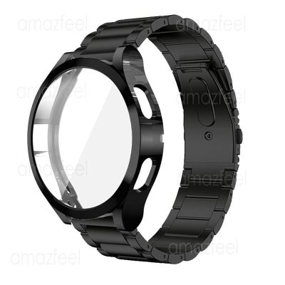 Metal Strap for Samsung Galaxy Watch 5/4 44mm 40mm Active 2 band Cover Galaxy Watch 4 Classic 46mm 42mm Bracelet Protective Case Drills Drivers