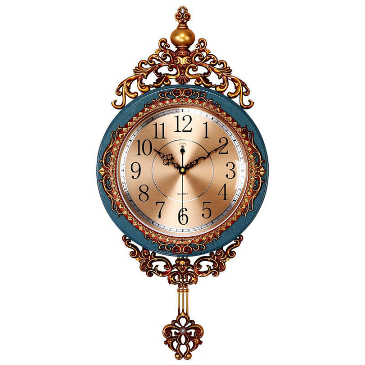 mzd-นาฬิกาควอทซ์ตกแต่งผนังนาฬิกาแขวนผนังโลหะยุโรป-นาฬิกาควอทซ์ตกแต่งสร้างสรรค์มีสไตล์