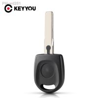 KEYYOU 10X Remote Key Shell For Volkswagen VW B5 Passat Golf Rabbit GTI Beetle Cabriolet Polo Bora Fob HU66 Blade Car Key Case