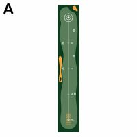 แผ่นสีเขียวการวางกอล์ฟอุปกรณ์ในร่ม50X30 0ซม. การวางกอล์ฟเสื่อเทรนนิ่งอุปกรณ์การฝึกกอล์ฟแบบพกพา