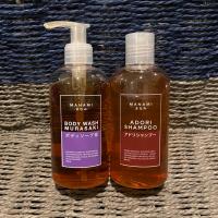 MANAMI MURASAKI BODY WASH เจลอาบน้ำแก้ผื่นคันแพ้ผิว &amp; MANAMI ADORI SHAMPOO แชมพู มานามิ เอโดริ