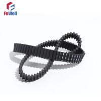 ✑ Timing Belt D5M Type Double Teeth 15mm/20mm/25mm Belt Width Gear Pulley Belt D5M625/640/665/670/700/710/740 Black Rubber Belt